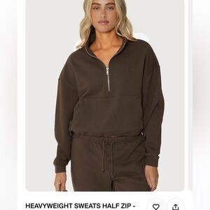 SET ACTIVE Half Zip Sweater